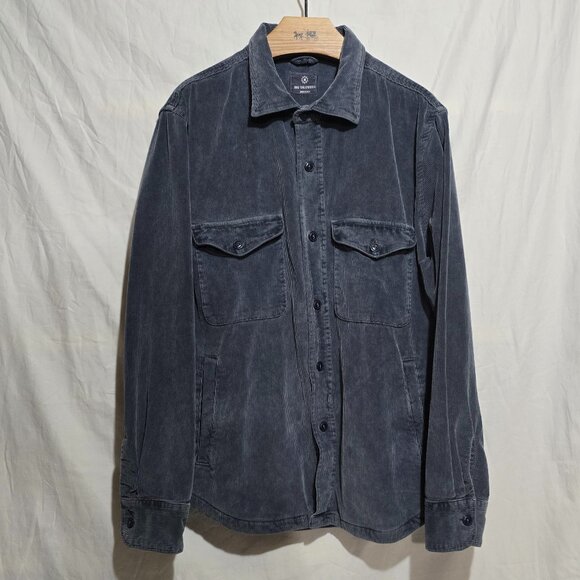 SKU Save Khaki United California Made in USA Wide Wale Corduroy Trucker Jacket M - Picture 1 of 4